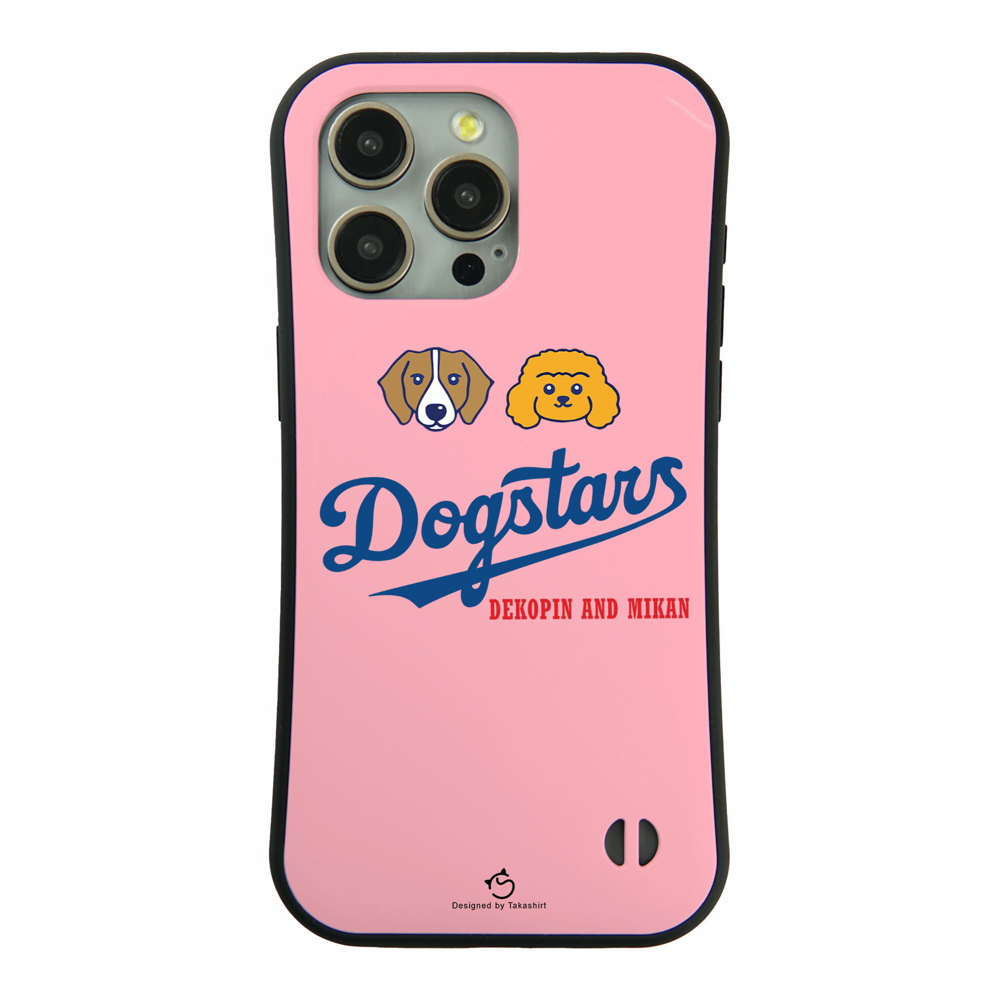 デコピン ケース いぬ 犬 コーイケルホンディエイラスト Dekopin4スマホ ケース iPhone8, SE2, SE3 ~ ケースiPhone17シリーズ